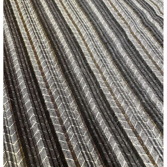 Linea Dome XL Men's Striped Short Sleeve Button-Up Shirt Multicolor Point Collar - Picture 4 of 14